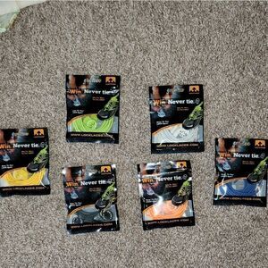 🏅FREE with Shoe BUNDLE ~ Nathan Advantage Lock Laces Easy to Use Sports